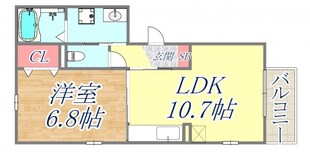 リレント西宮北口の物件間取画像